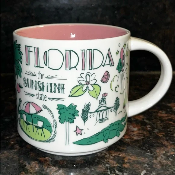 Florida Sunshine State Mug - Starbucks Been There Series - Picture 1 of 3